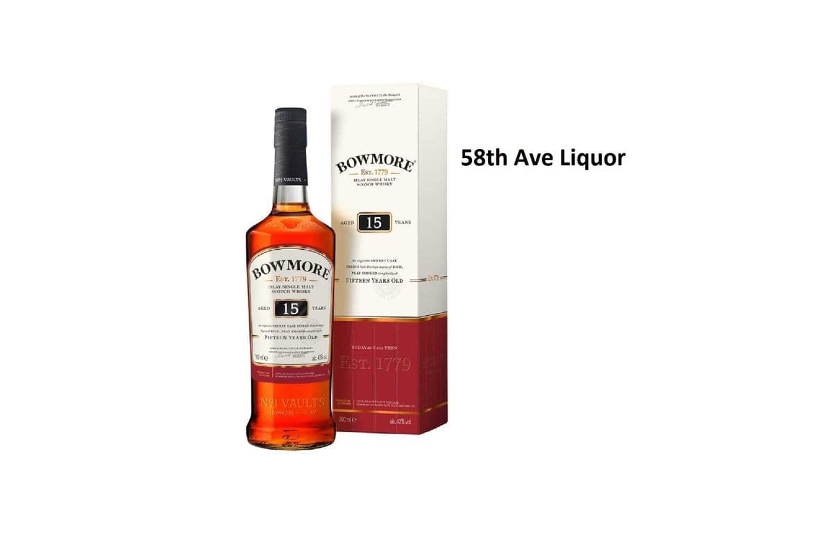 BOWMORE 15 YR OLD 750ML (1 x 750ML)