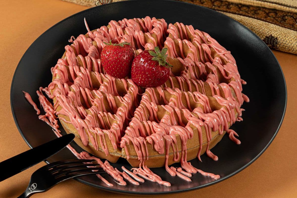 Strawberry Waffles