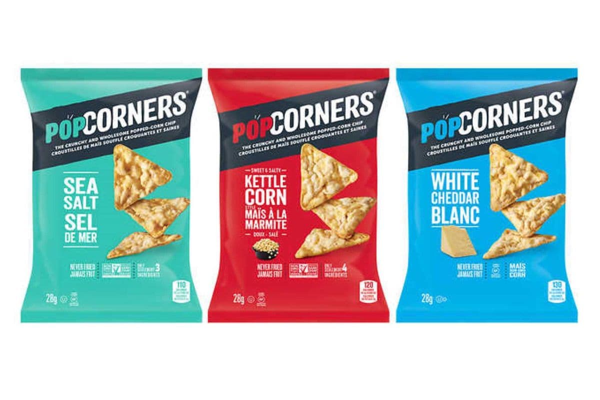 Pop Corner's Popped-Corn Chips 142gm