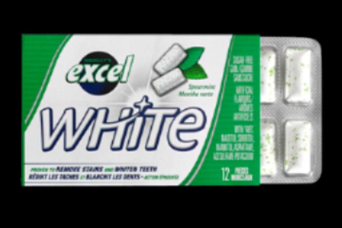 Excel White Gum - Spearmint 12 Pieces