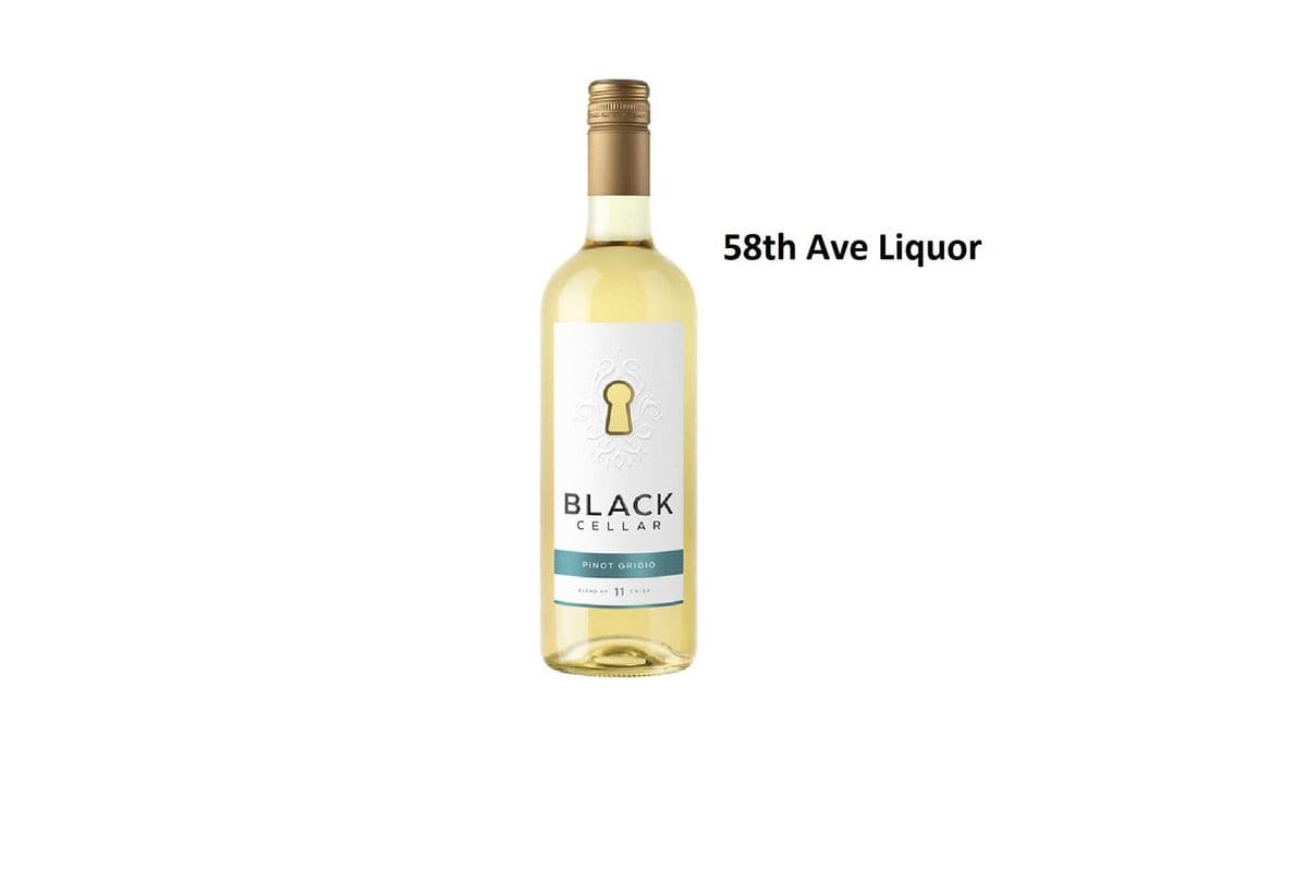 BLACK CELLAR PINOT GRIGIO 750ML (1 x 750ML)
