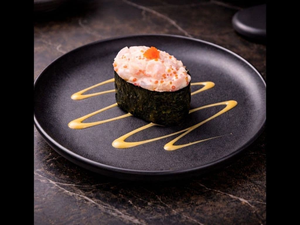 Spicy Chopped Scallop Nigiri