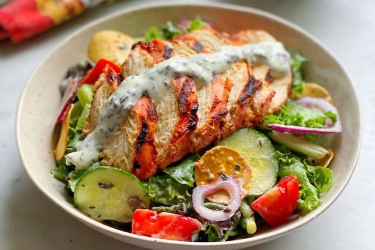 Tandoori Chicken Salad