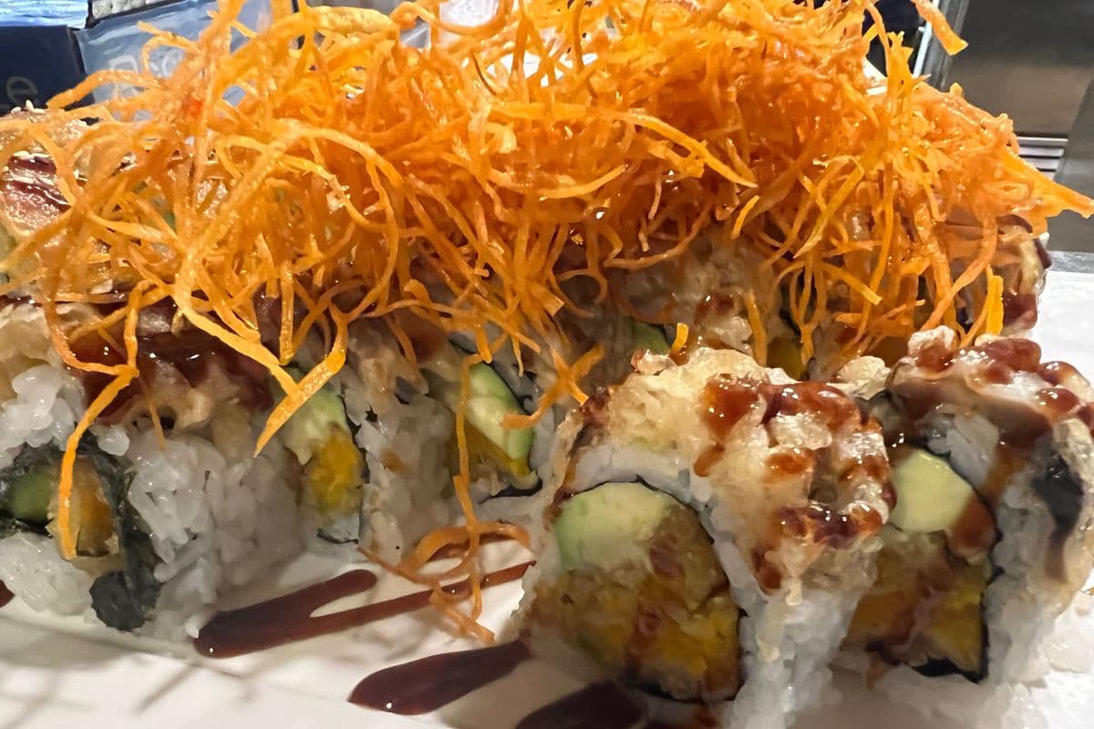 18. Halloween Roll(vegetarian)