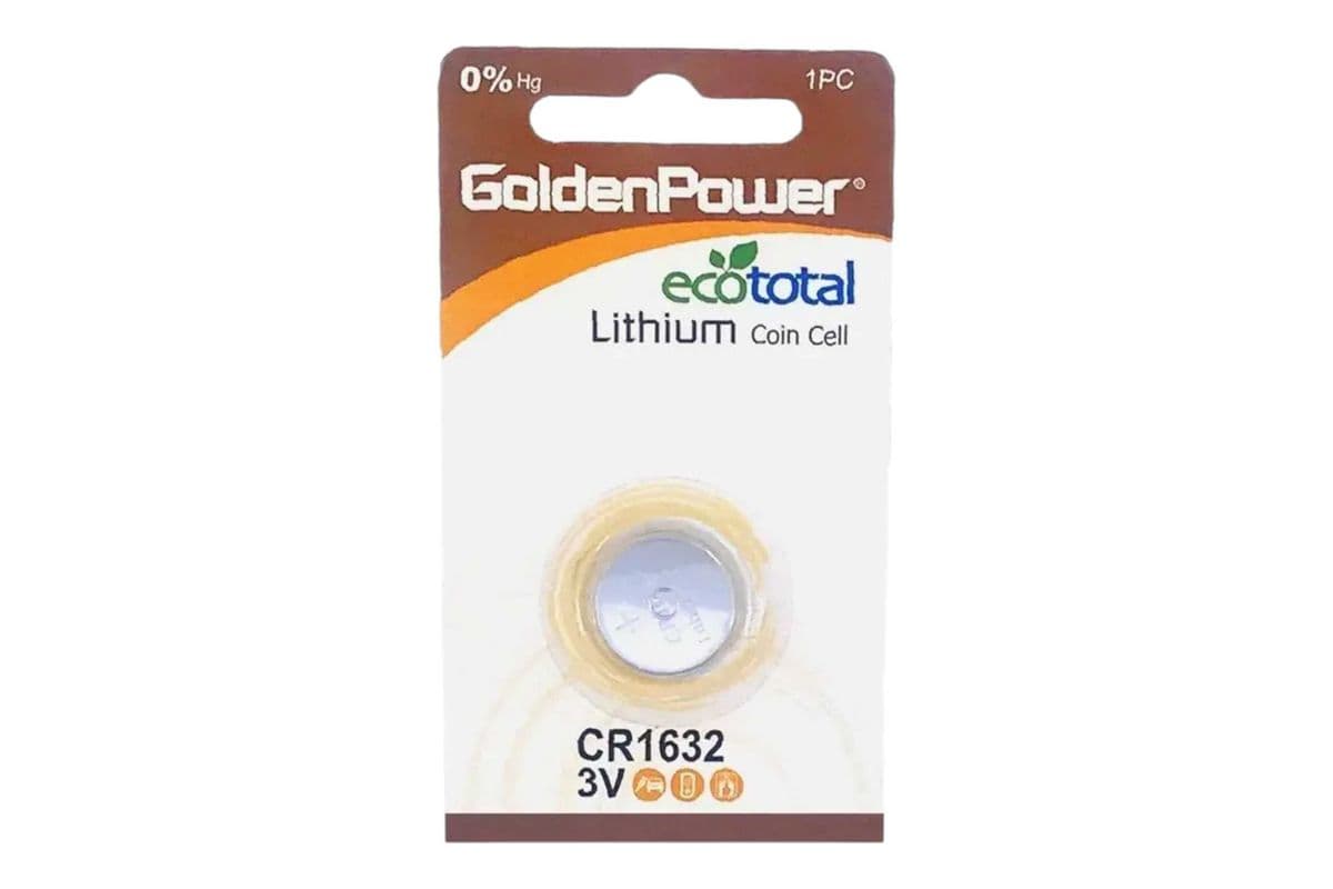 Golden Power Lithium Coin Cell CR1632 3V