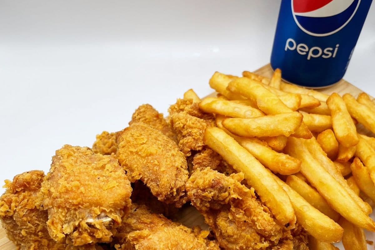 Wings Meal Combol/ Fries