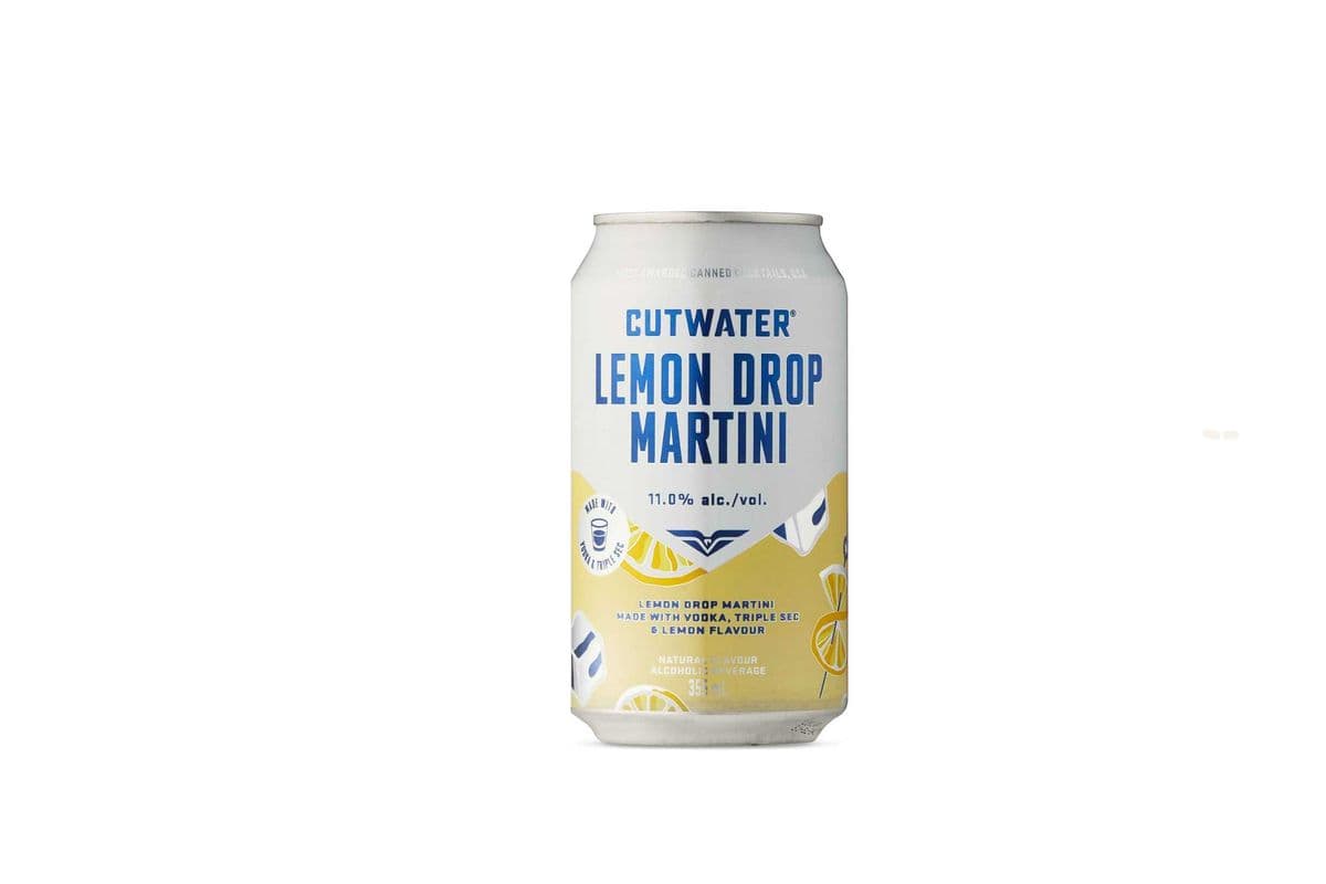 Cut Water Lemon Drop Martini Single Can (1 x 355ml)
