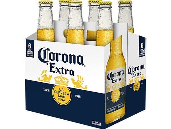 Corona 6Pack, 330ml import (4.6% ABV)