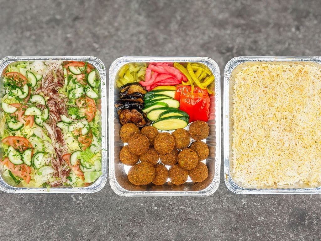 Build Your Own Falafel Bowl (Serves 4-6)