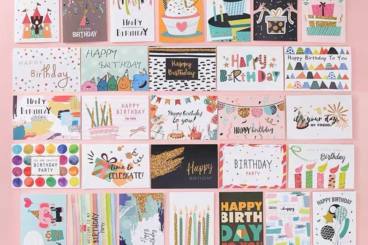 Happy Birthday Card - 1 Unit