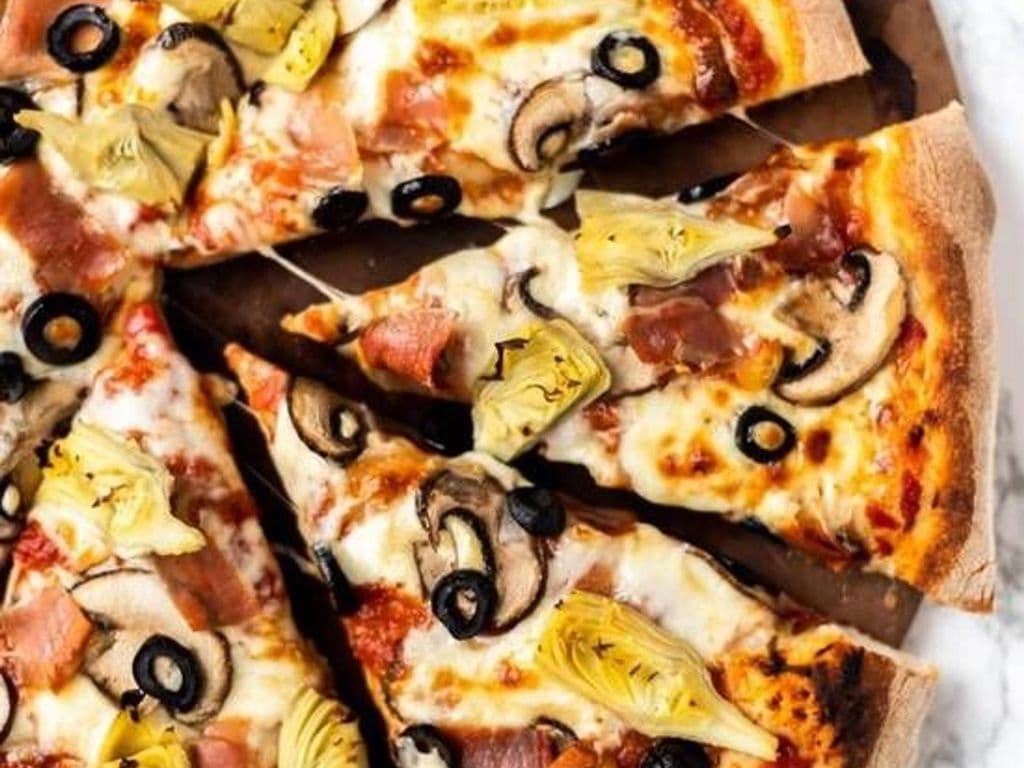 Capricciosa Pizza (gluten-free)