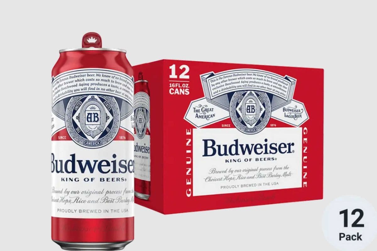 Budweiser (12 Pack) (12 x 355ml)