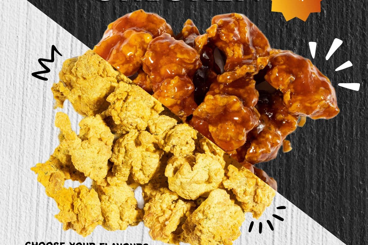 Large Half and Half Fried Chicken