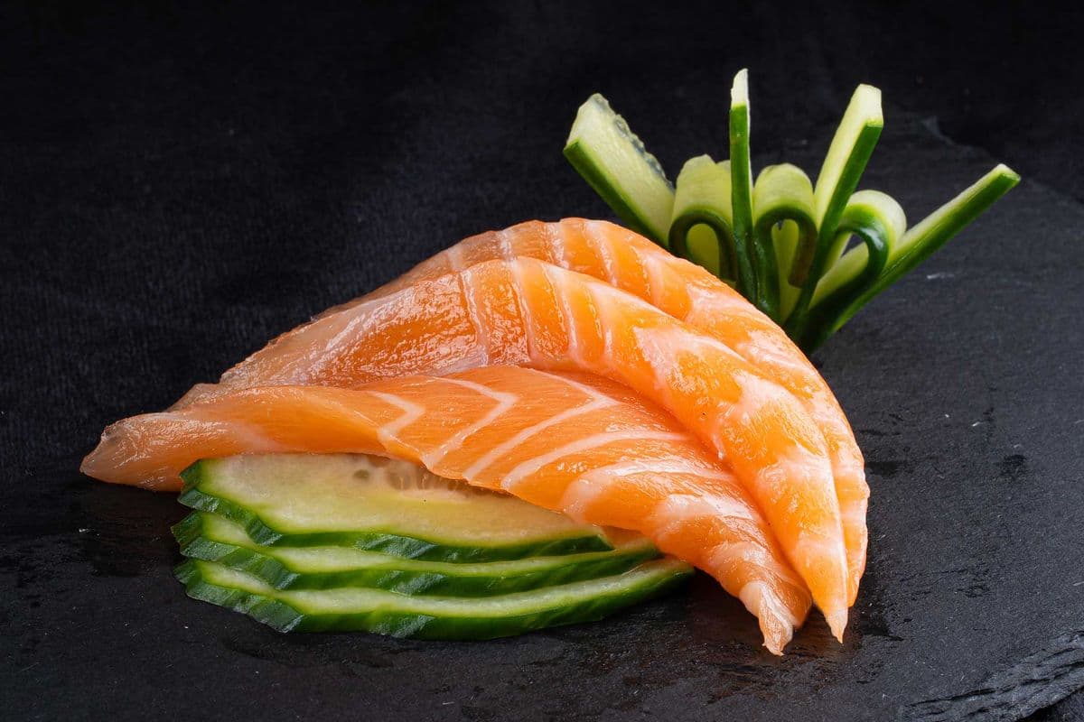 Salmon Belly Sashimi - 3 pc