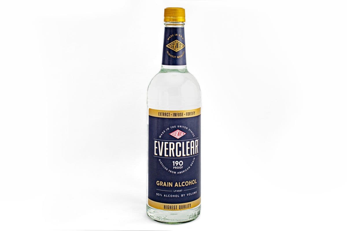 EVERCLEAR 190 PROOF GRAIN ALCOHOL(750mL) (1 x 750mL)