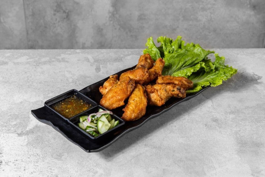 Spiced Lime Leaf Chicken Wings