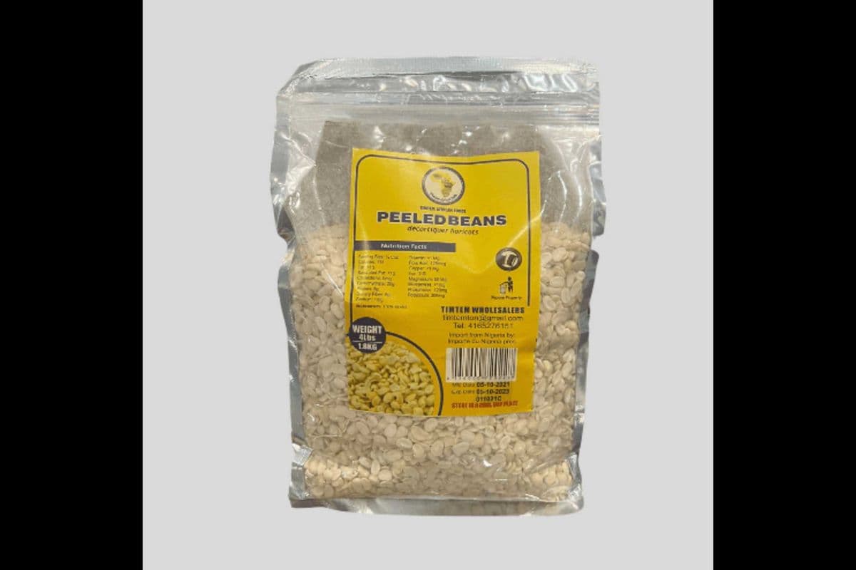 Peeled Beans (4 lbs)