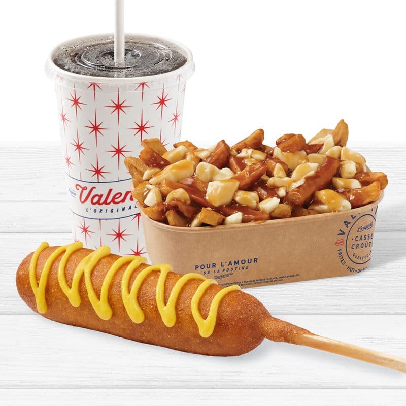 Trio Pogo avec poutine