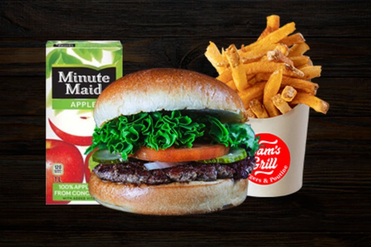 Kids' Junior Burger Fries Combo