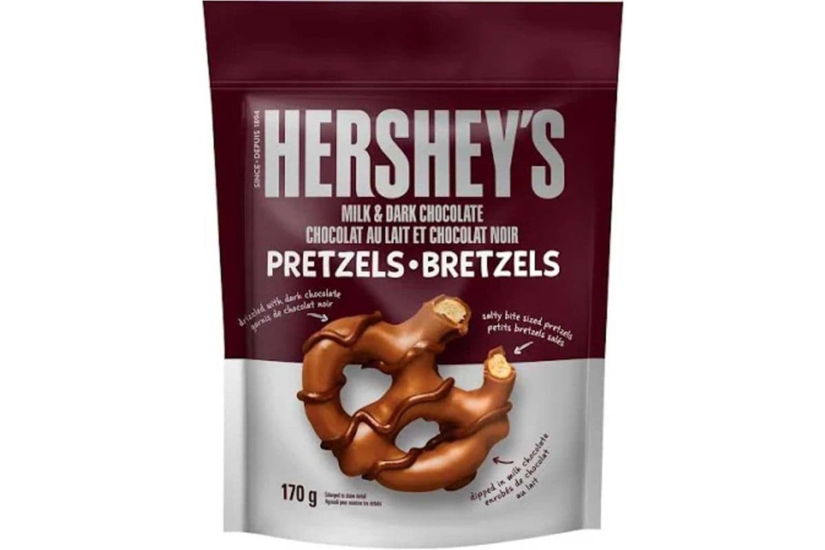 Hershey's Milk & Dark Chocolate Pretzels (170 g)