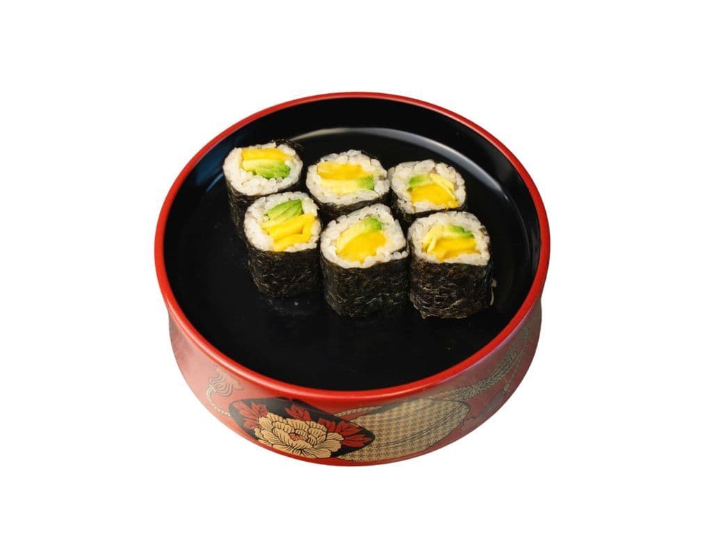 Mango Avocado Maki(6pcs) *Gluten Free*