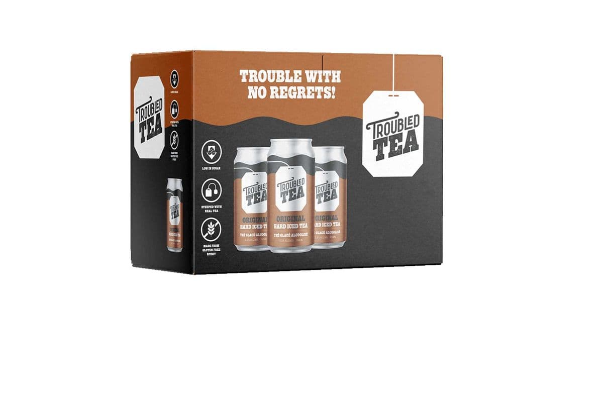 TROUBLED HARD ICED TEA 12PK (12 x 355ml)