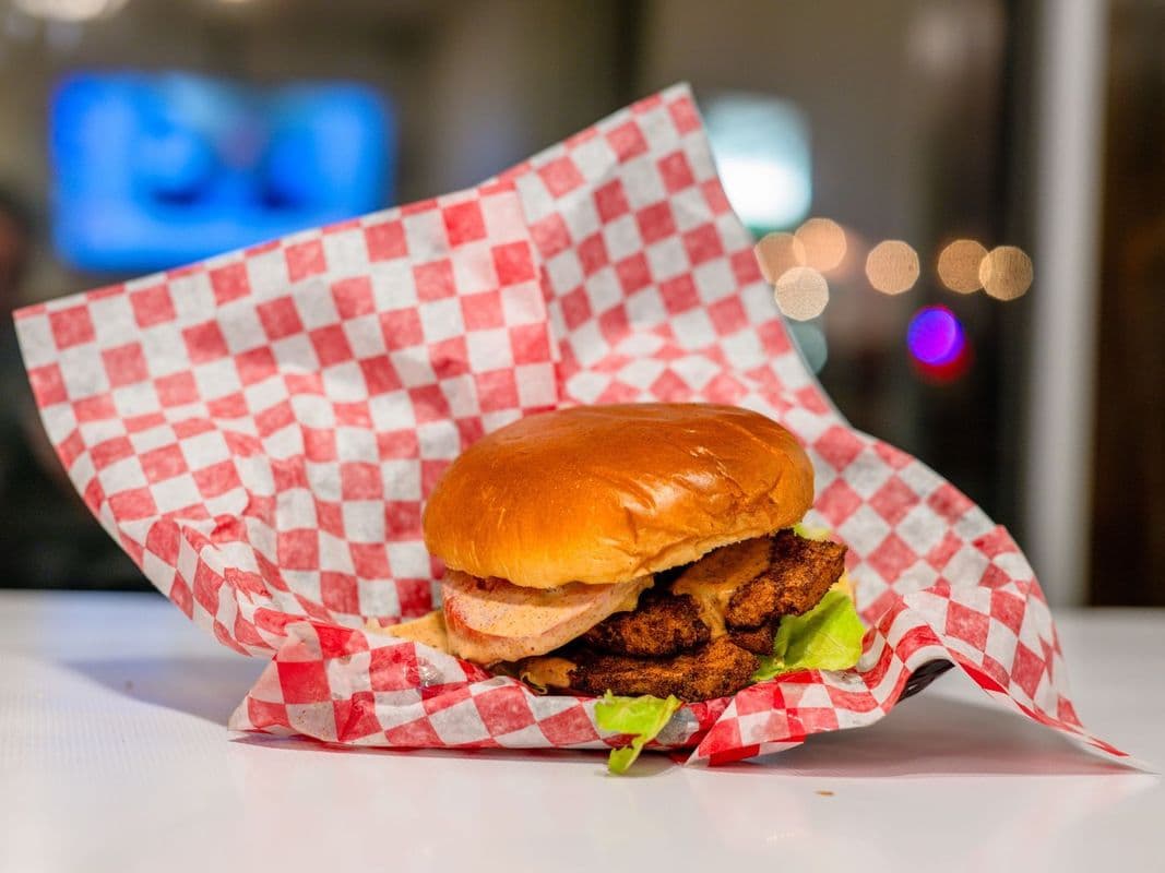 Tofu Suya Burger