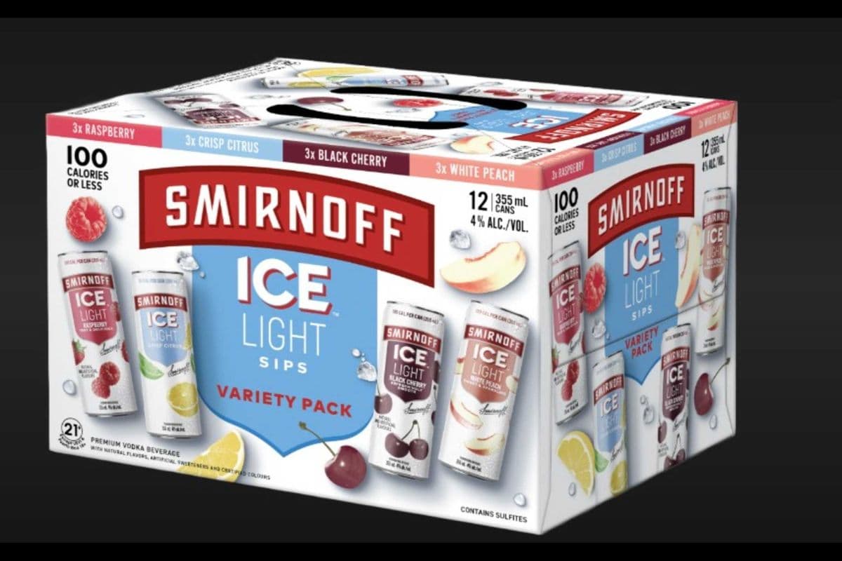 SMIRNOFF ICE LIGHT VARIETY PACK (12 x 355 ML)