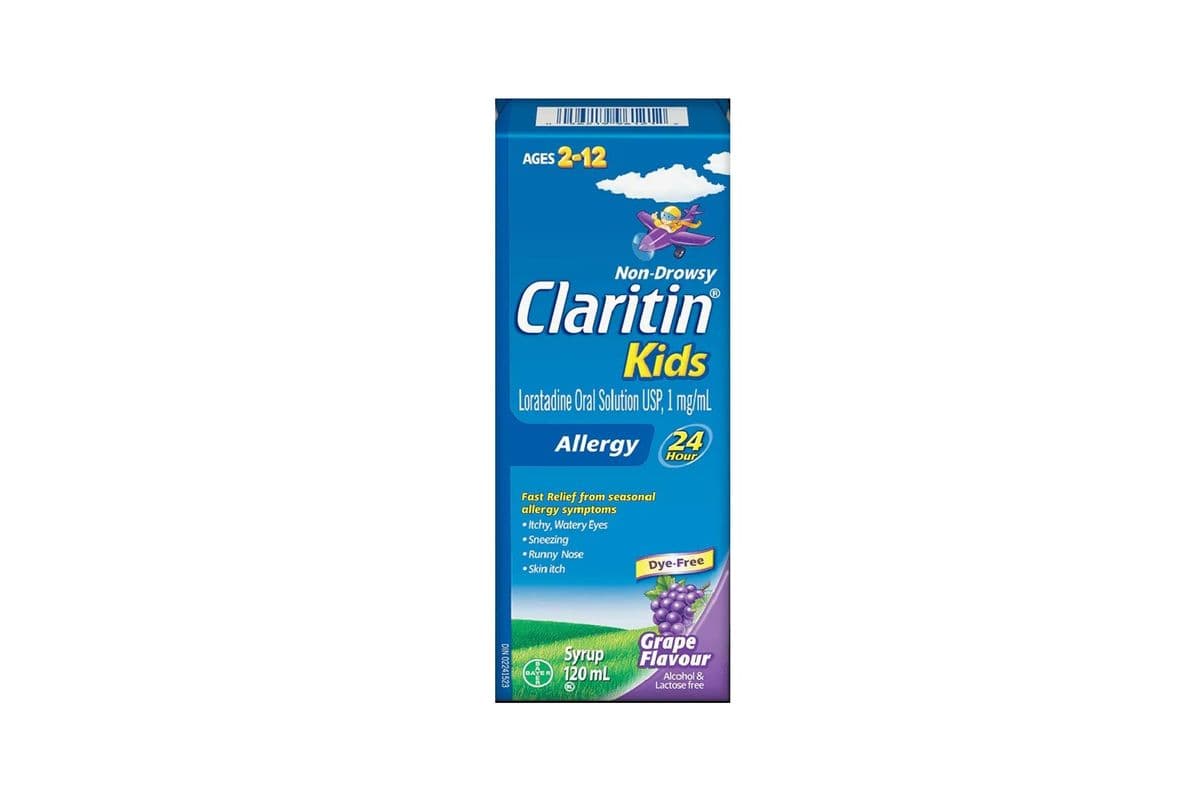 Claritin Kids Allergy Syrup (120 ml)