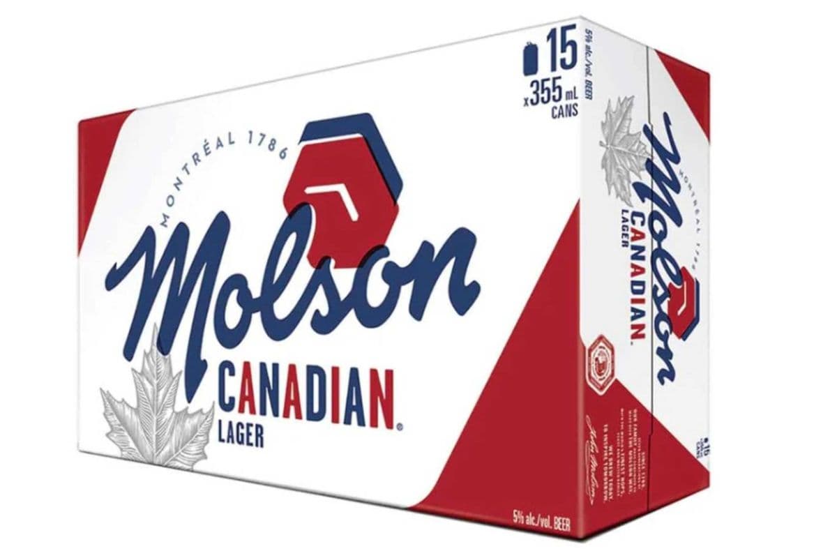 Molson Canadian - 15 Cans (15 x 355 ml Can)