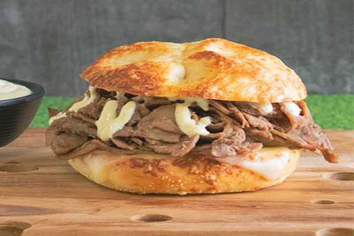 Asiago Steak and Cheese Melt