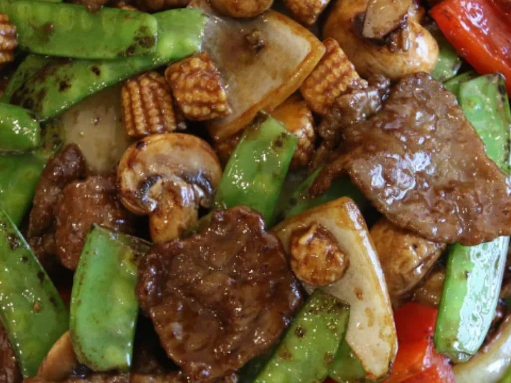Beef & Snow Pea