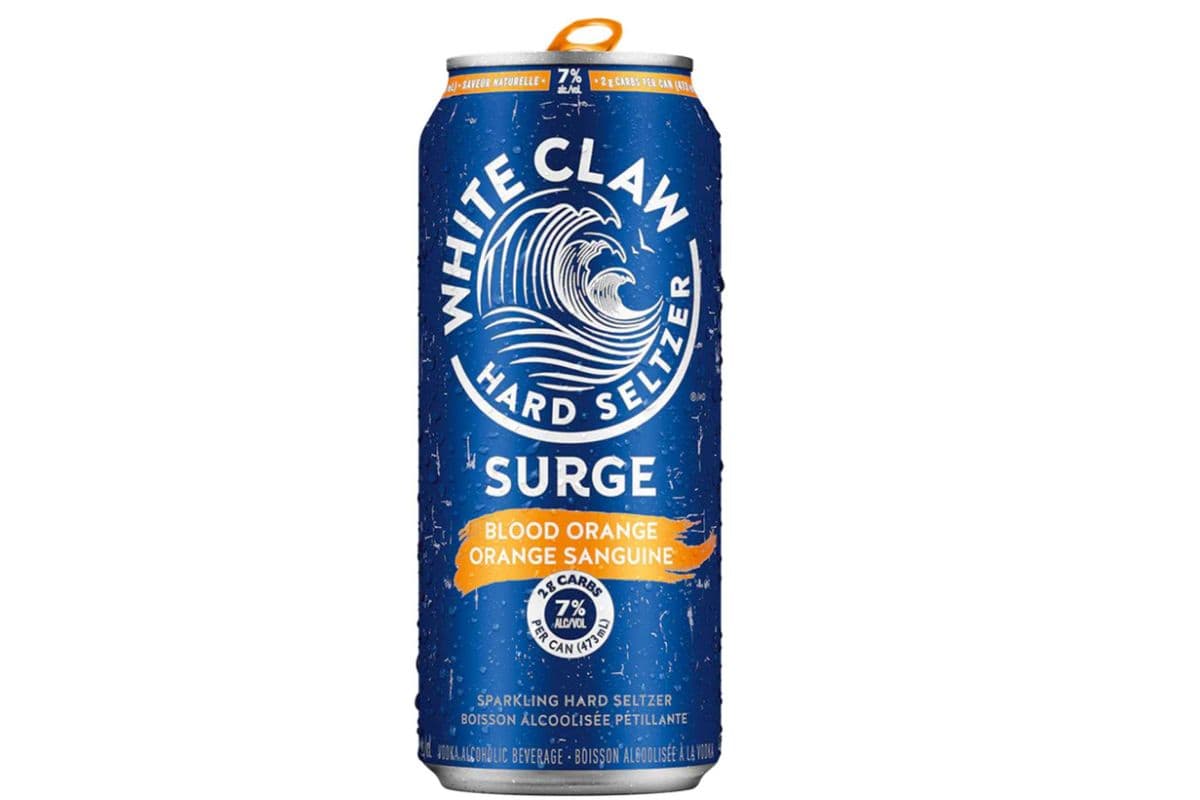 WHITE CLAW HARD SELTZER SURGE BLOOD ORANGE 473ML (1 x 473 ml)
