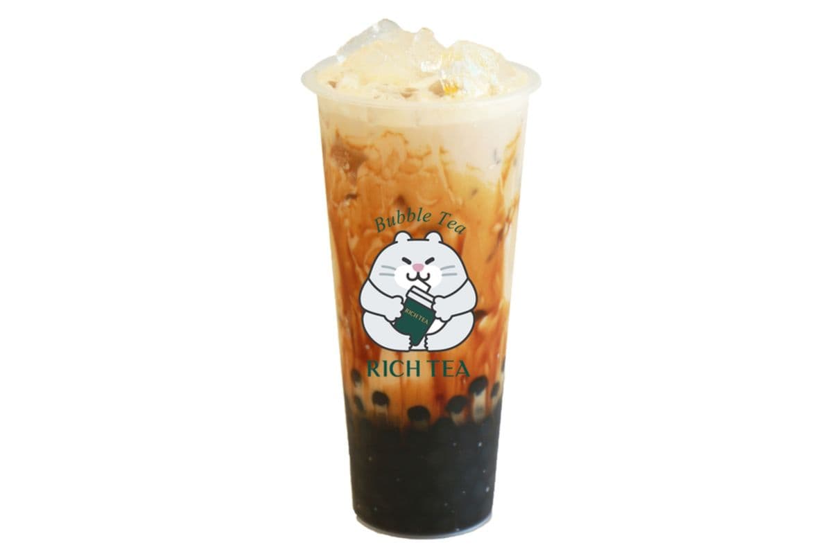 Brown Sugar Latte with Pearls