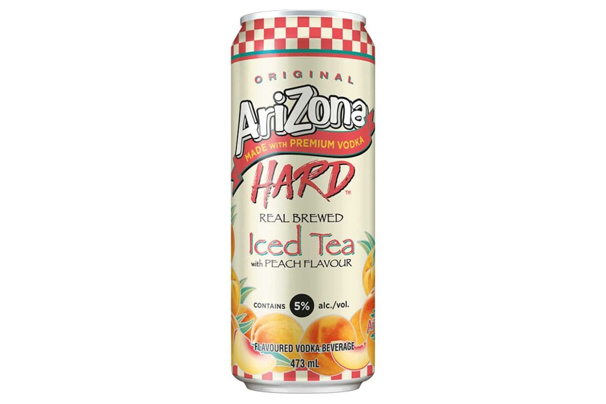 ARIZONA HARD PEACH ICED TEA (473ML) (1 x 473ML)