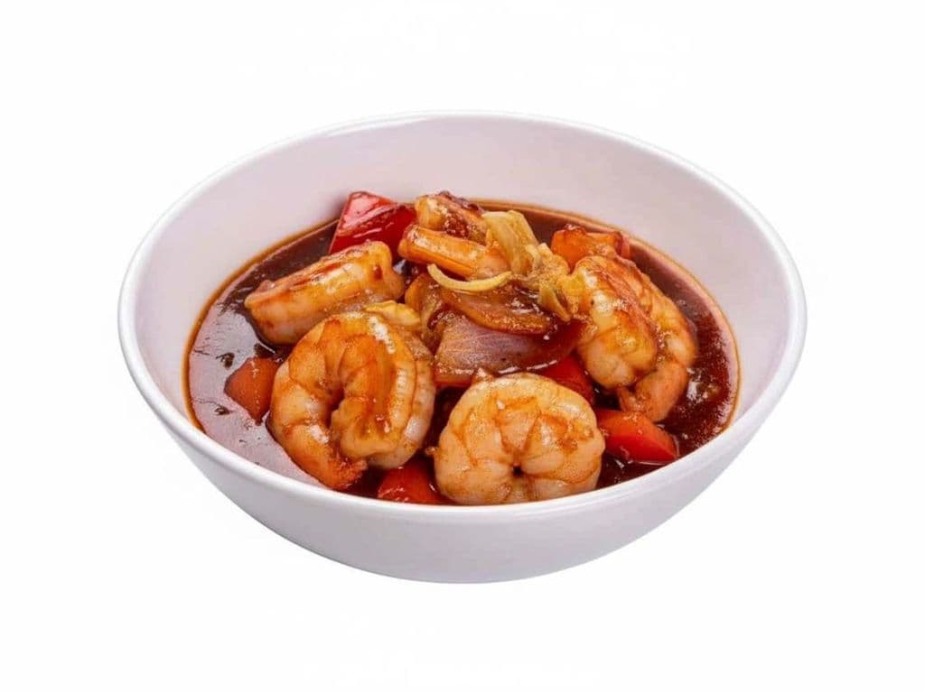 Tamarind Tiger Shrimp (Goong Ma Kam)