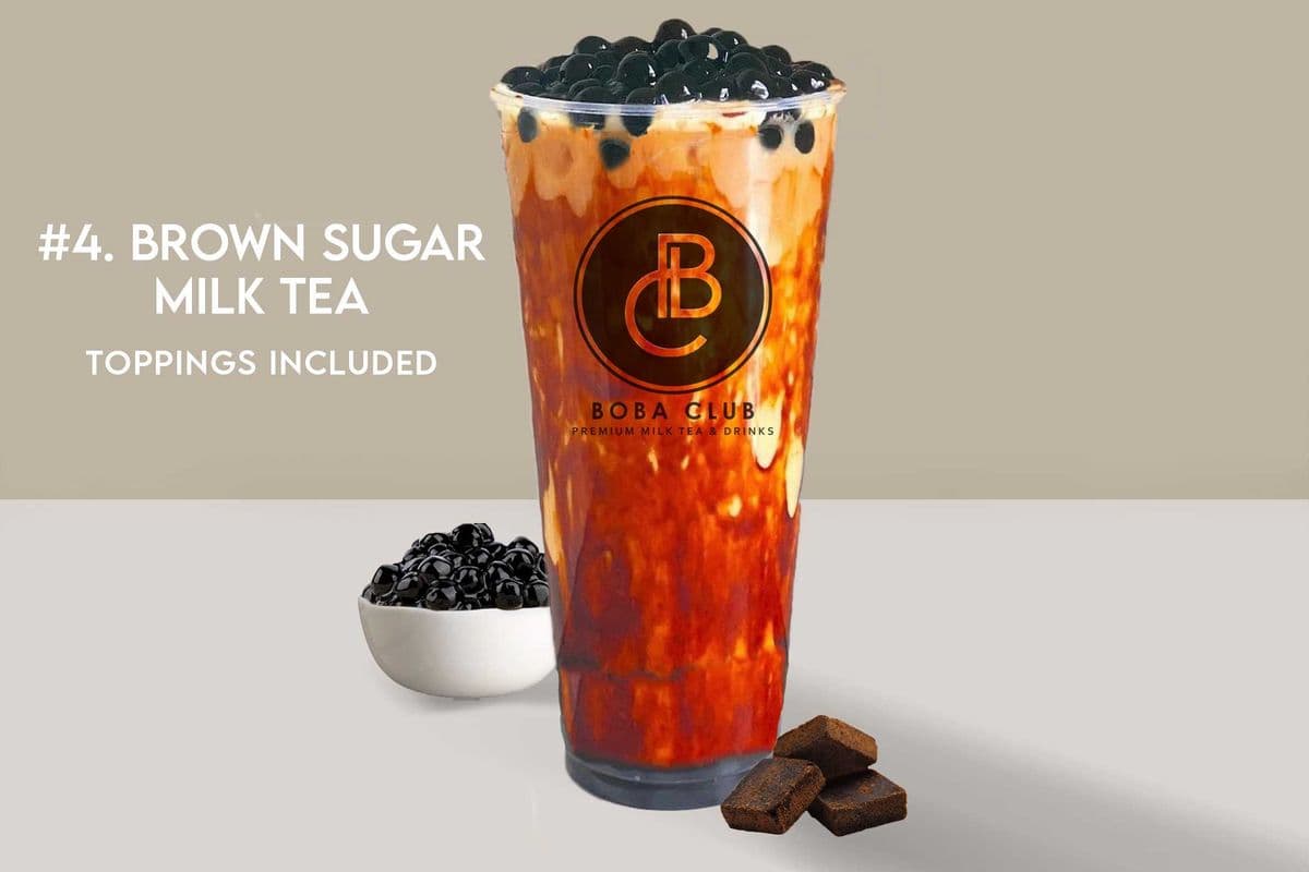 #4. Brown Sugar Milk Tea (ONE SIZE)