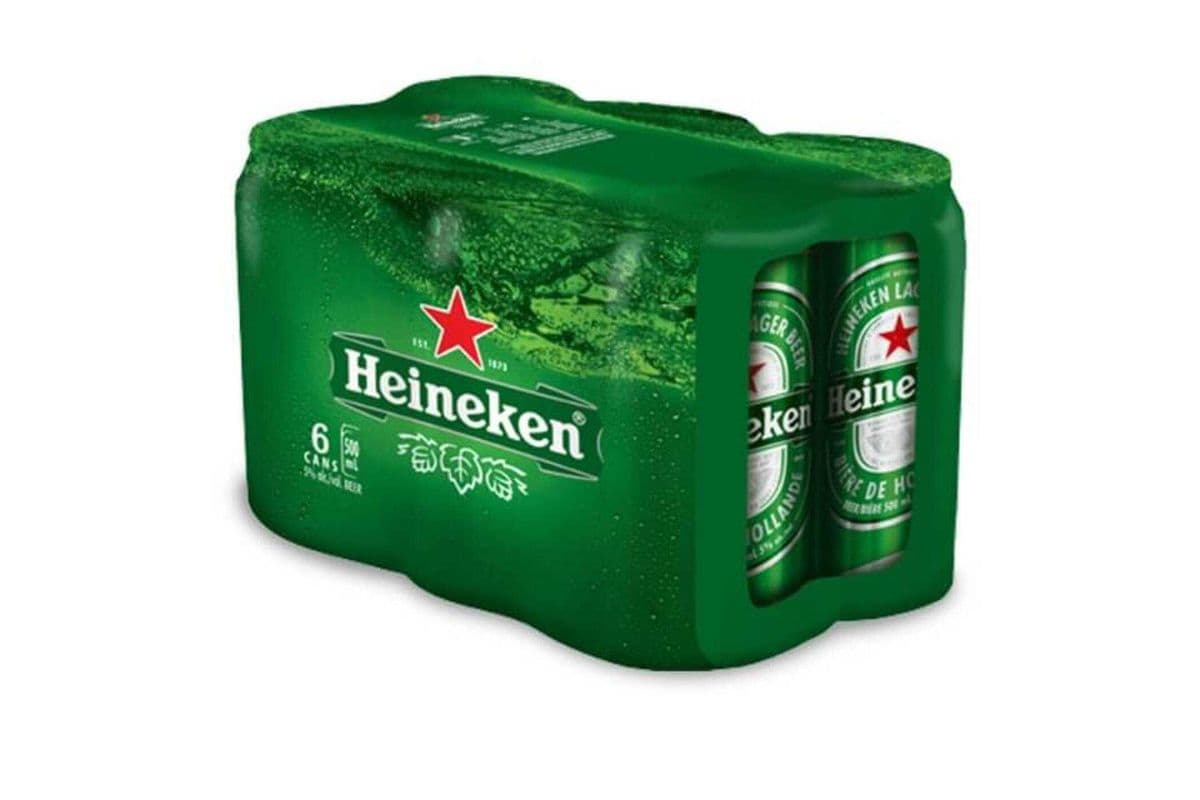 Heineken 6 x 330 ml can (6 x 330ml)