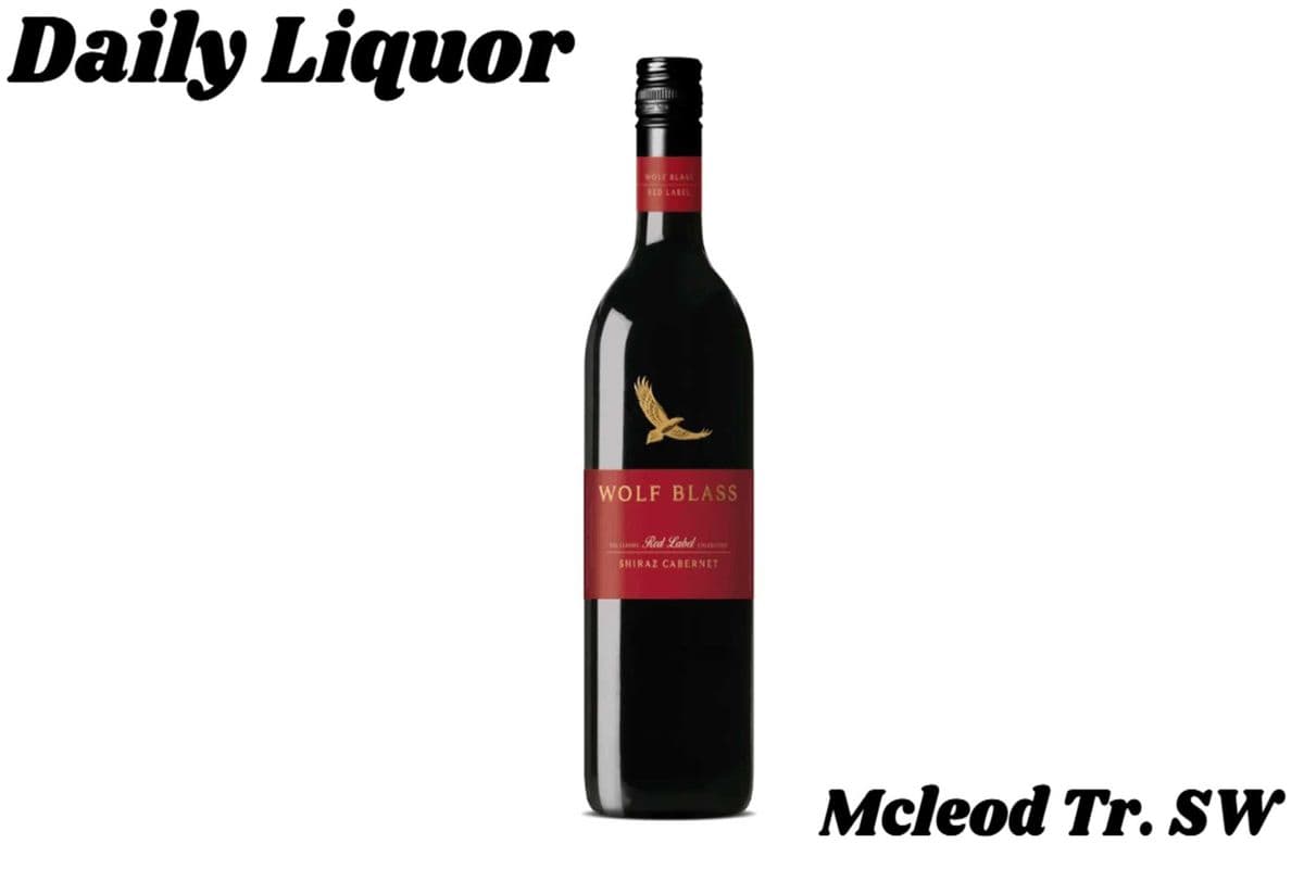WOLF BLASS RED LABEL SHIRAZ CABERNET 750ML (1 x 750ML)