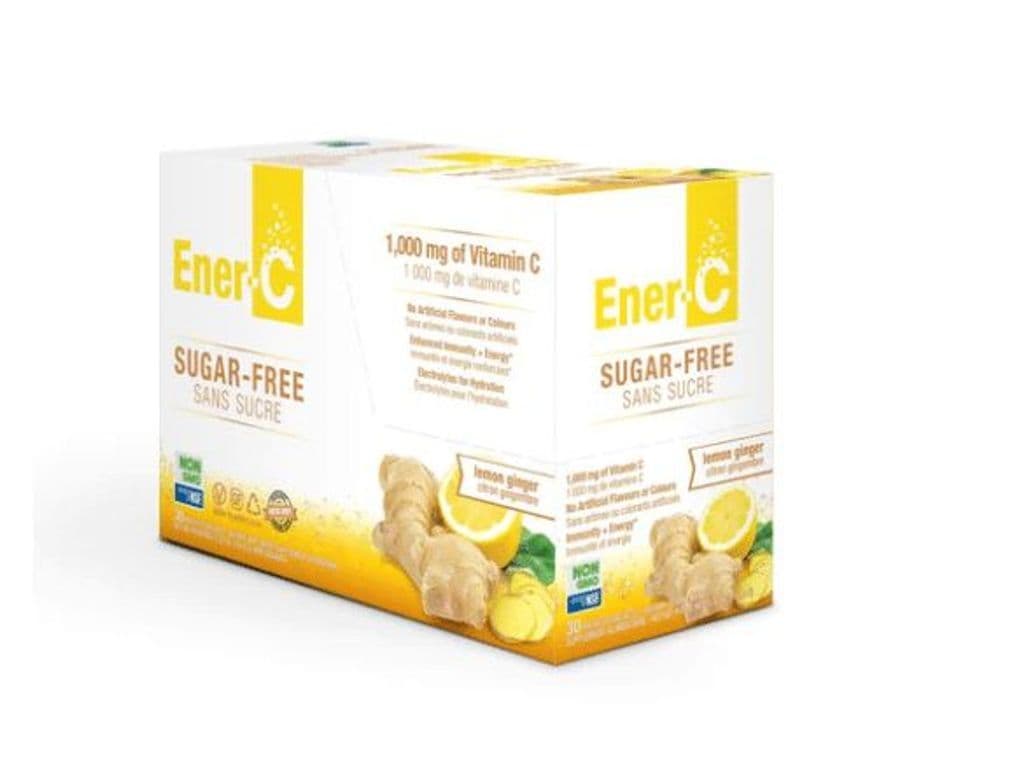 ENER-C LEMON GINGER SUGAR FREE 30 PACKS (Cold & Cough)