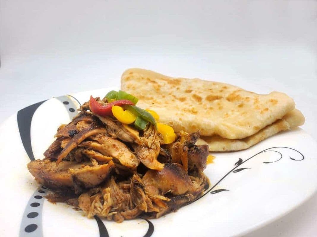 Jerk Chicken Roti