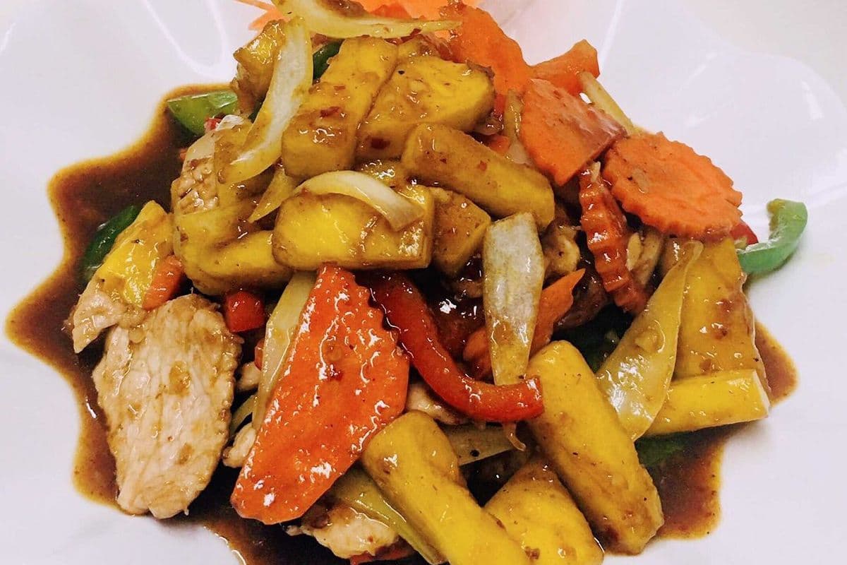 53. Pineapple Stir Fry