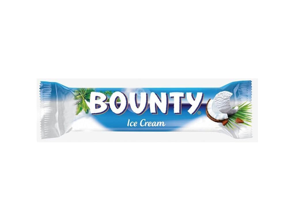 Bounty Ice Cream Bar Euro Frozen Coconut Chocolate Bar Dessert
