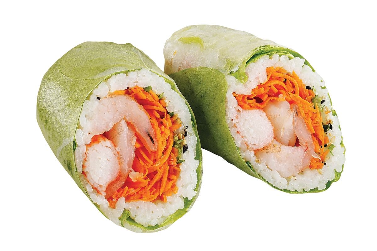 Maki de printemps crevette (2 mcx) / Shrimp Spring Maki (2 pcs)