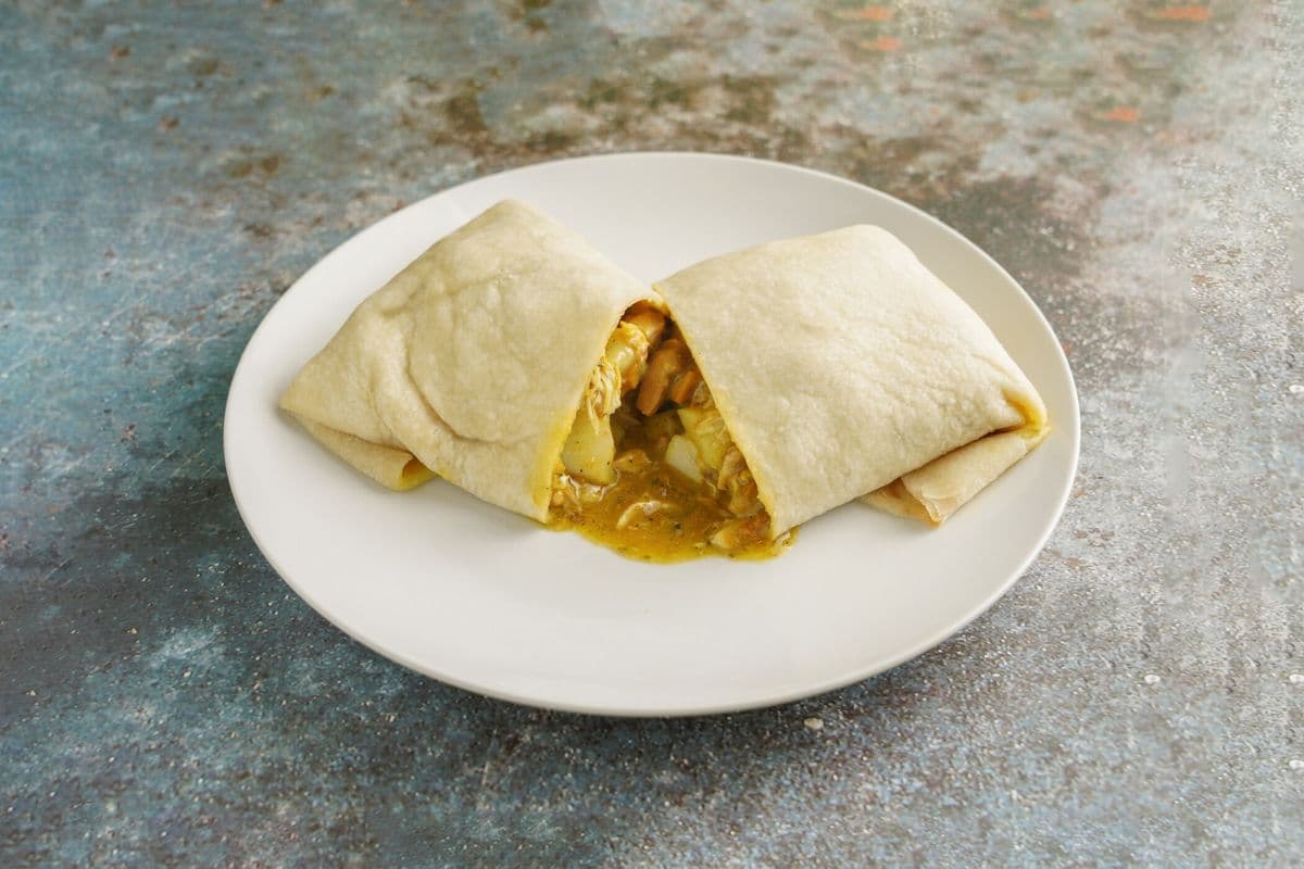 Curry Chicken Roti