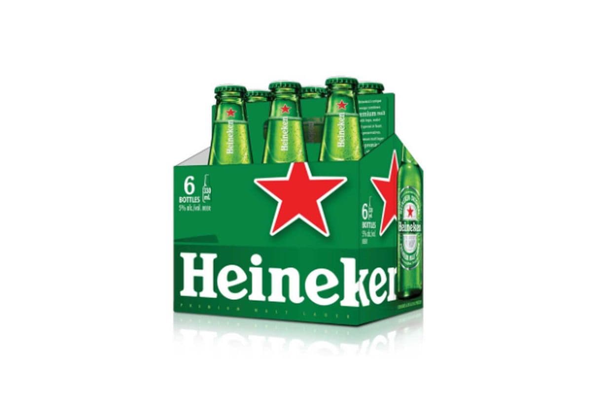 Heineken 6pk Bottles (6 x 330ml)