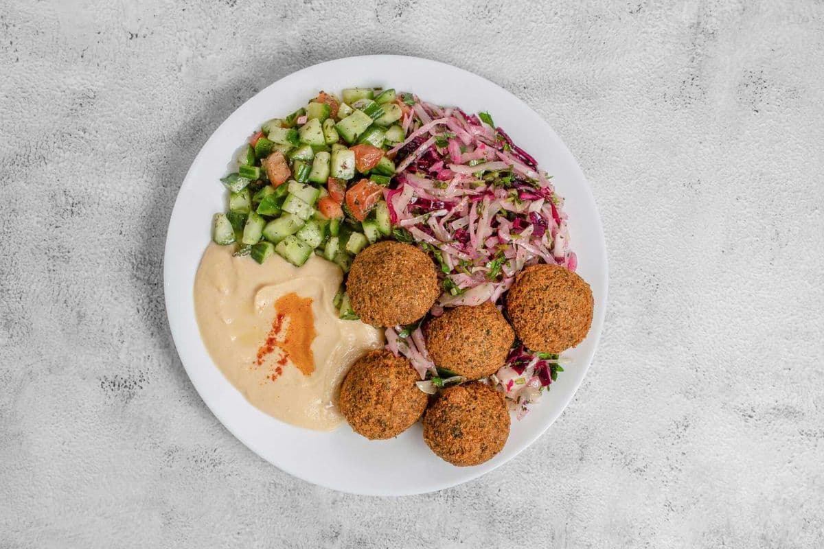 Falafel with Salad Platter