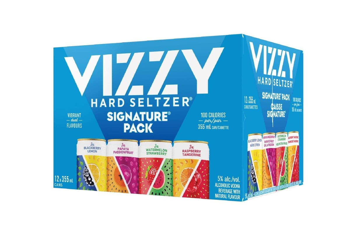 Vizzy Seltzer Mix Pack (12 x 355ml)