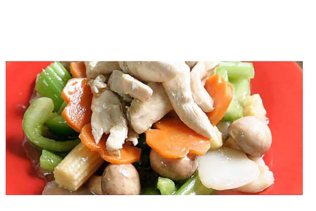 Chicken Almond Ding