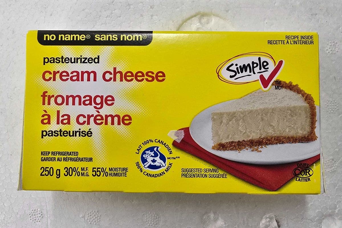 No name pasteurized cream cheese 250g (250g)